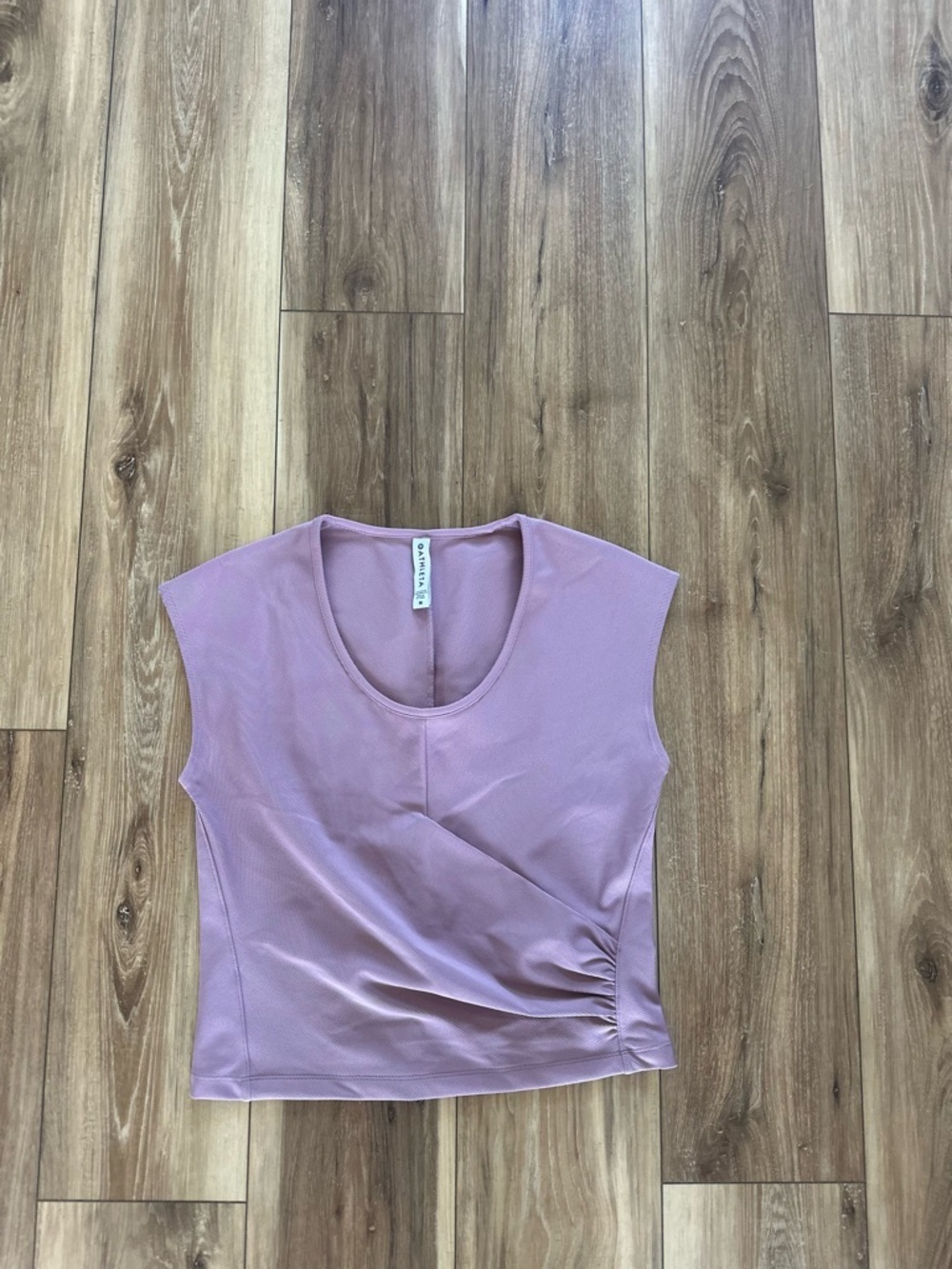 Athleta womens bayview wrap cap sleeve top size medium - Picture 3 of 6